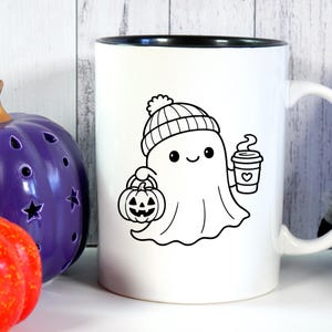 Söt spöke svg, spöke png, söt spöke clipart, halloween svg, halloween png, läskig säsong, kawaii spöke, svg-paket, svg-filer, svg cricut bild 7