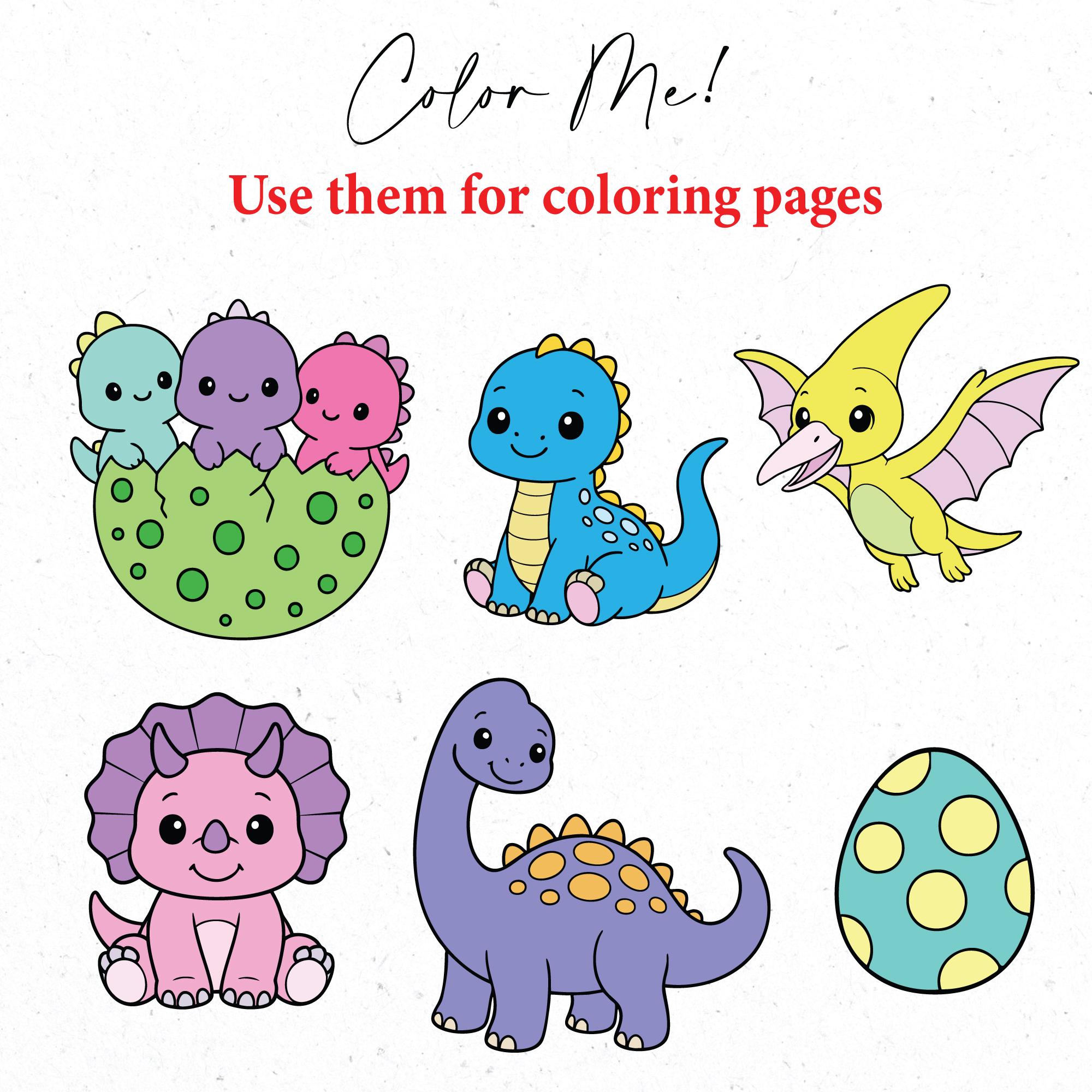 Dinosaur SVG Bundle, Cute Dino Svg, Cute Dinosaur Png, Dinosaur Clipart ...