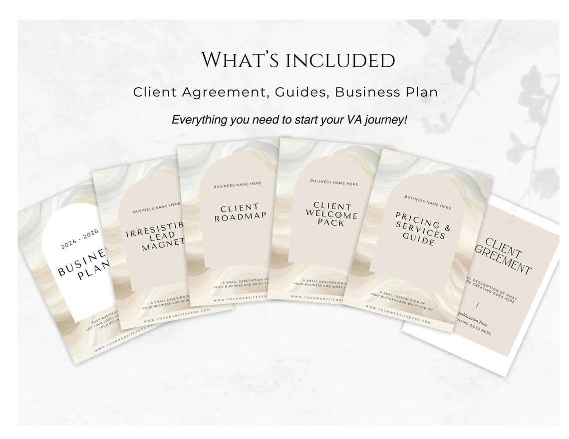 Virtual Assistant Starter Pack Virtual Assistant Checklists Virtual ...