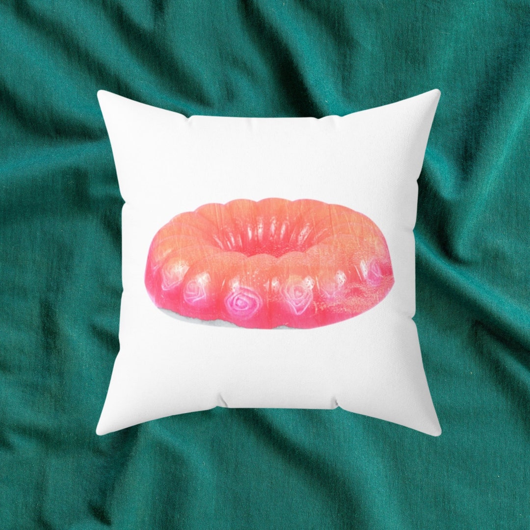 Jello Pillow, Coquette Room Decor, Cute Throw Pillow, Cute Cushion ...