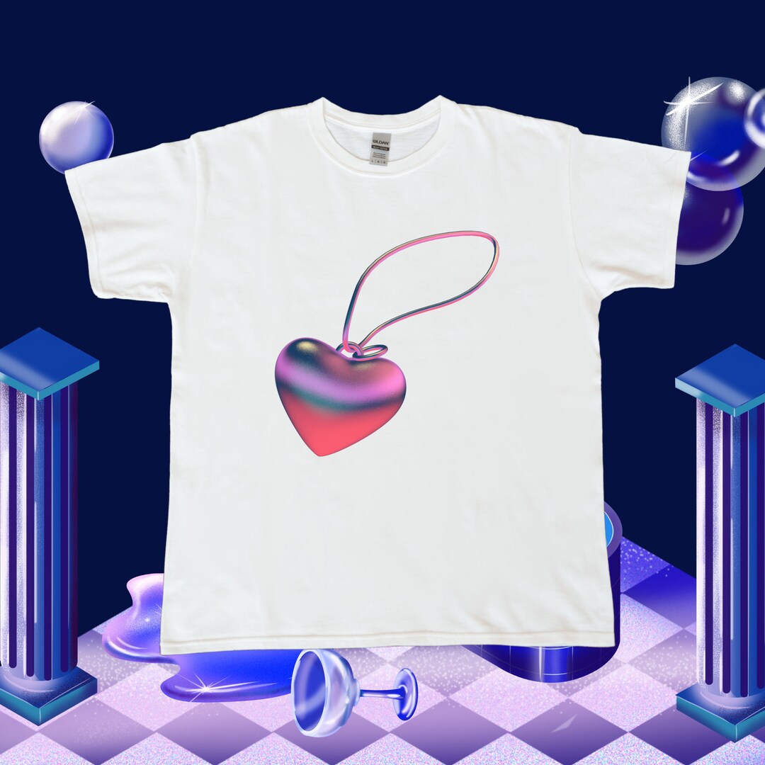 Heart Baby Tee, Coquette Clothing, Coquette Top, Graphic Baby Tee ...