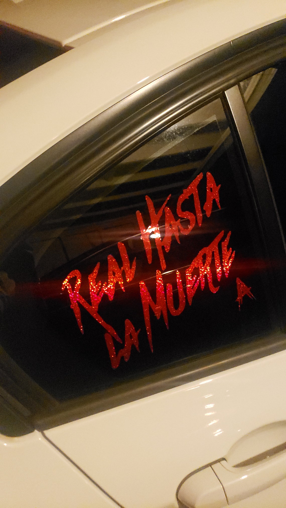 Real Hasta La Muerte Decal Sticker Real Hasta La Muerte Anuel Decal