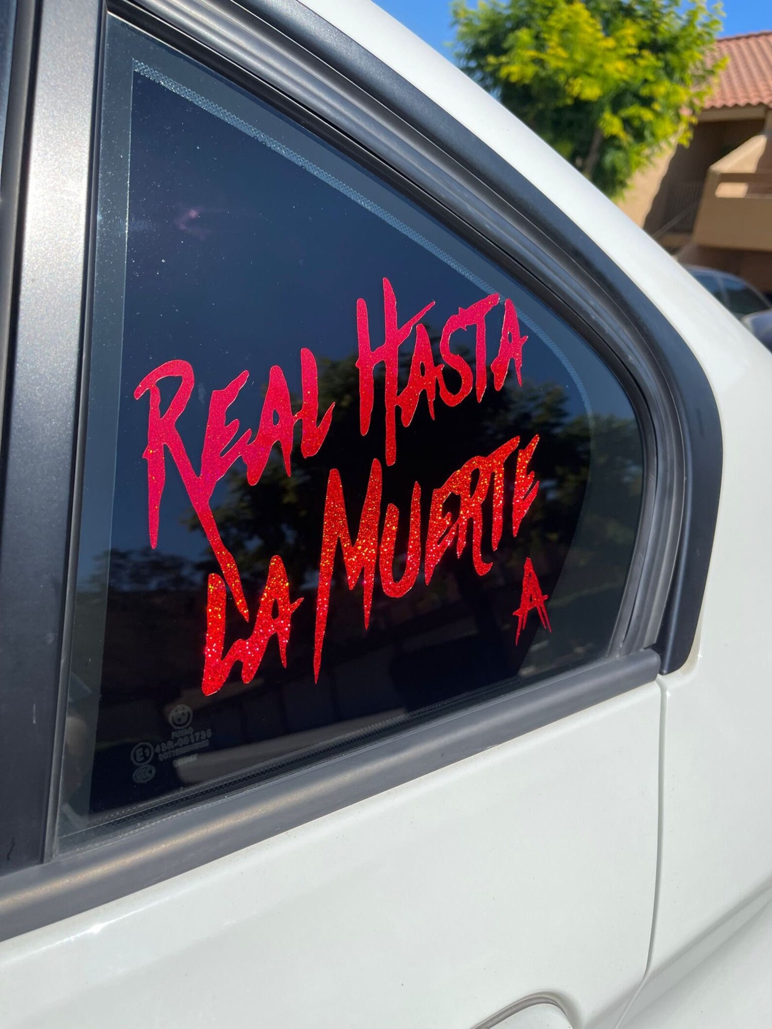 Real Hasta La Muerte Decal Sticker Real Hasta La Muerte Anuel Decal