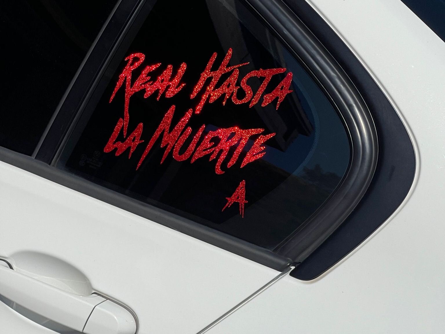 Real Hasta La Muerte Decal Sticker Real Hasta La Muerte Anuel Decal