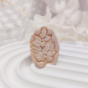 Francobolli con sigillo di ceralacca e foglie di Natale / Diario fai da te, Scrapbooking / Inviti di Natale / Confezioni regalo di Natale / Kit di sigilli di cera