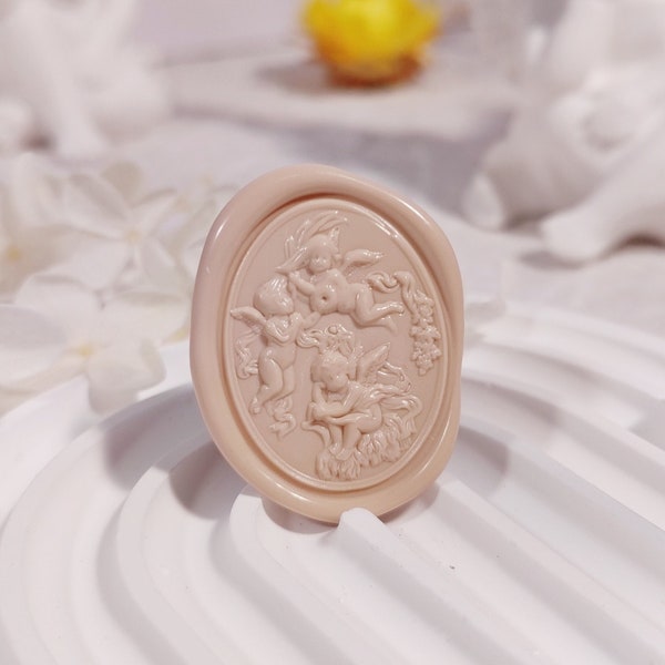 3 little angels Wax Seal Stamp/ Wedding Invitation Decoration/ Gift Wrap/DIY Journal/Wax Seal Kit