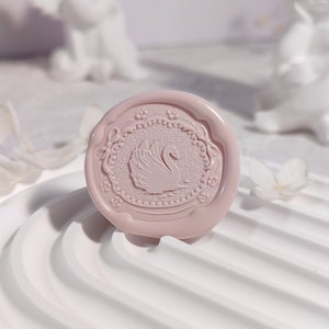 Swan Lake Wax Seal Stamps / DIY Journaling, Scrapbooking / Wedding Invitation Ideas / Gift Wrap Decoration / Wax Seal Kit