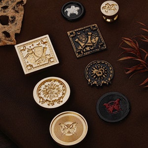 Maple Leaf Scrapbook Wax Seal/Envelope Wax Seal Decoration/DIY Handmade Set
