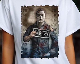Halloween Vibes Shirt Horror Movie Characters Sweatshirt Michael Myers Halloween Shirt Horror Movie Sweater Halloween T-shirt Gift for Party