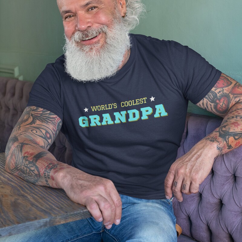 Mens Hello I Am...Grandpa - Fun Grandfather's Tee Shirt