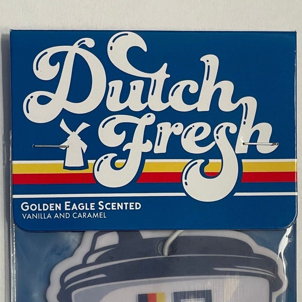 Dutch Bros Golden Eagle Scented Air Freshener