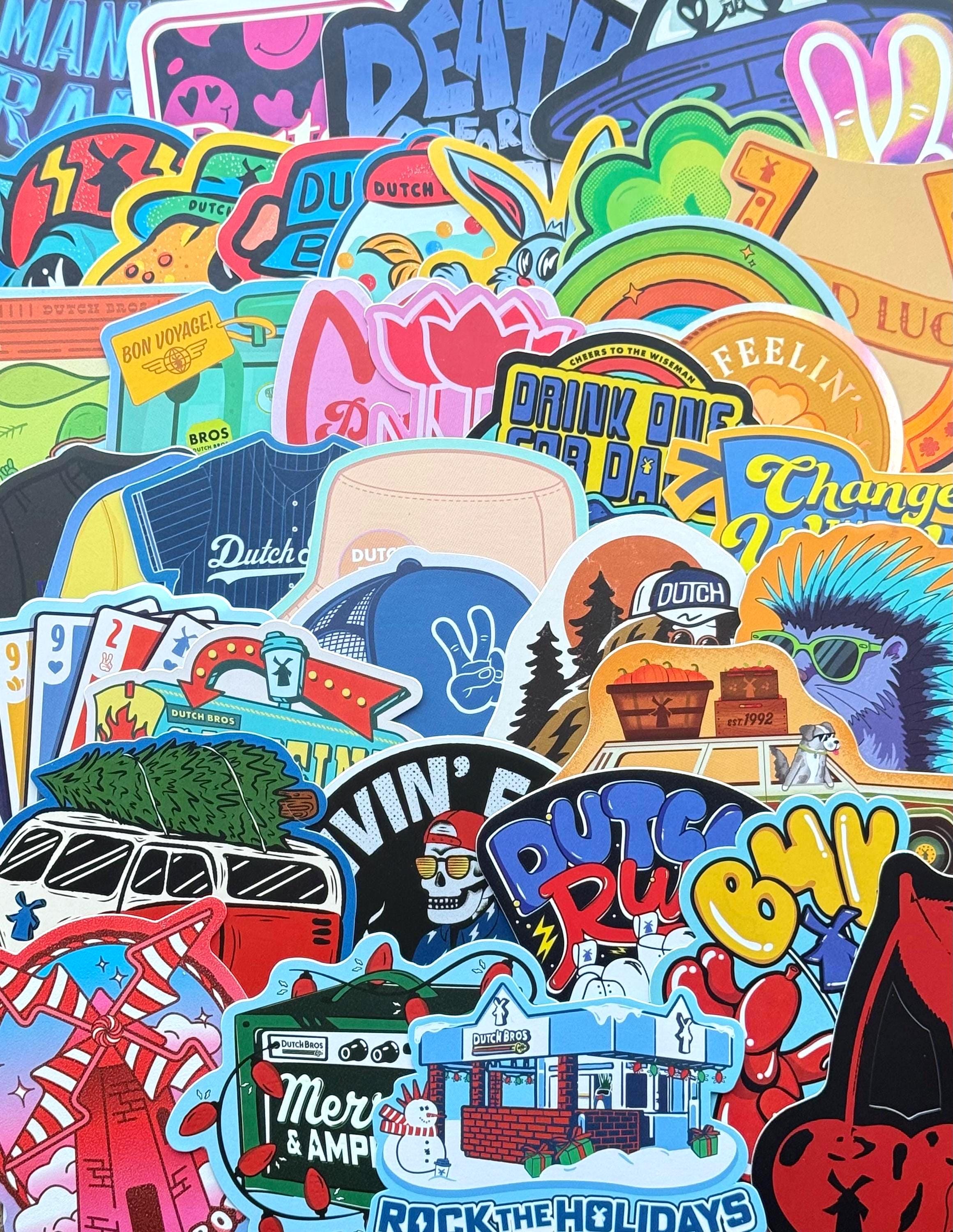 2025 Dutch Bros Stickers - Etsy