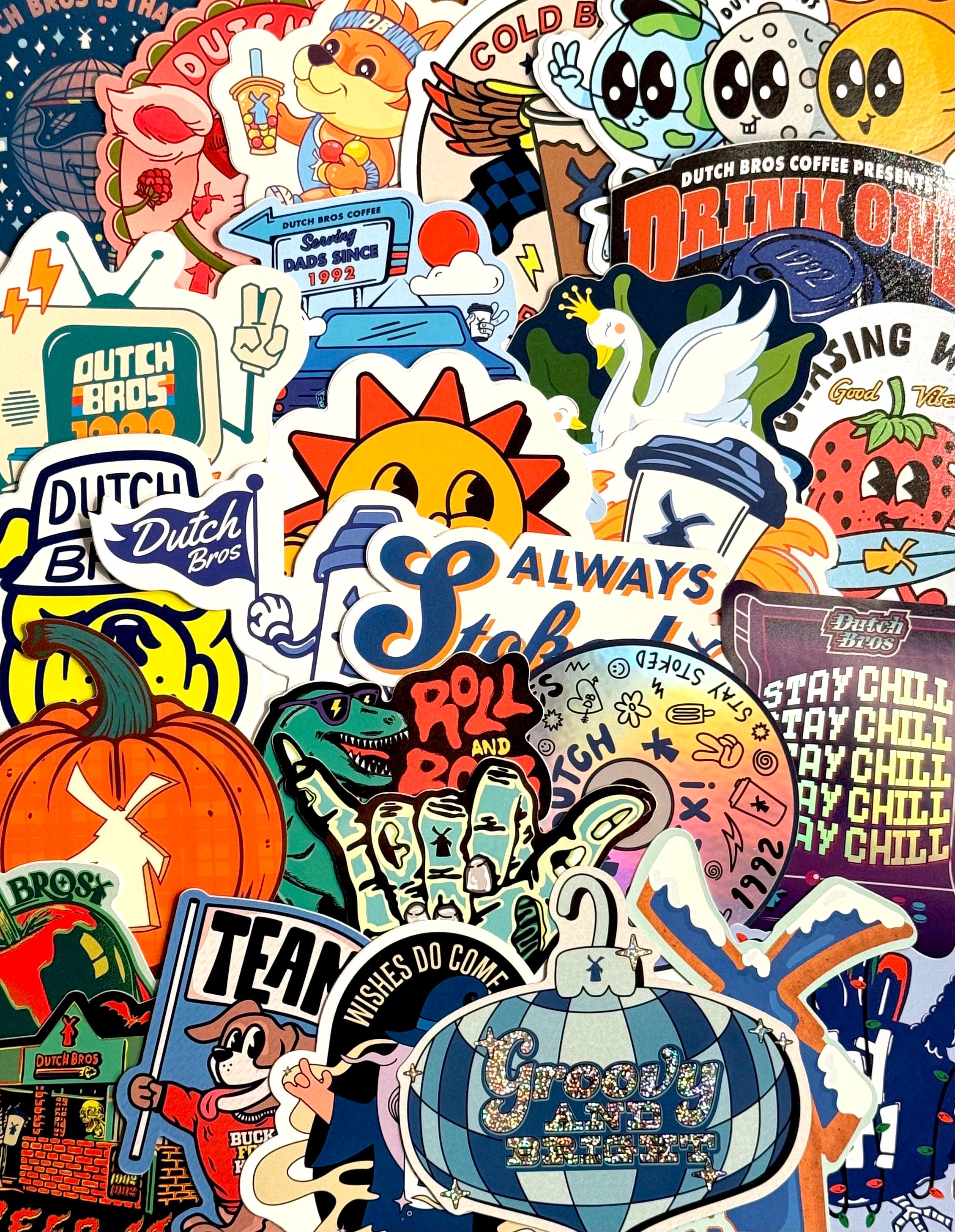 2024 Dutch Bros Stickers - Etsy