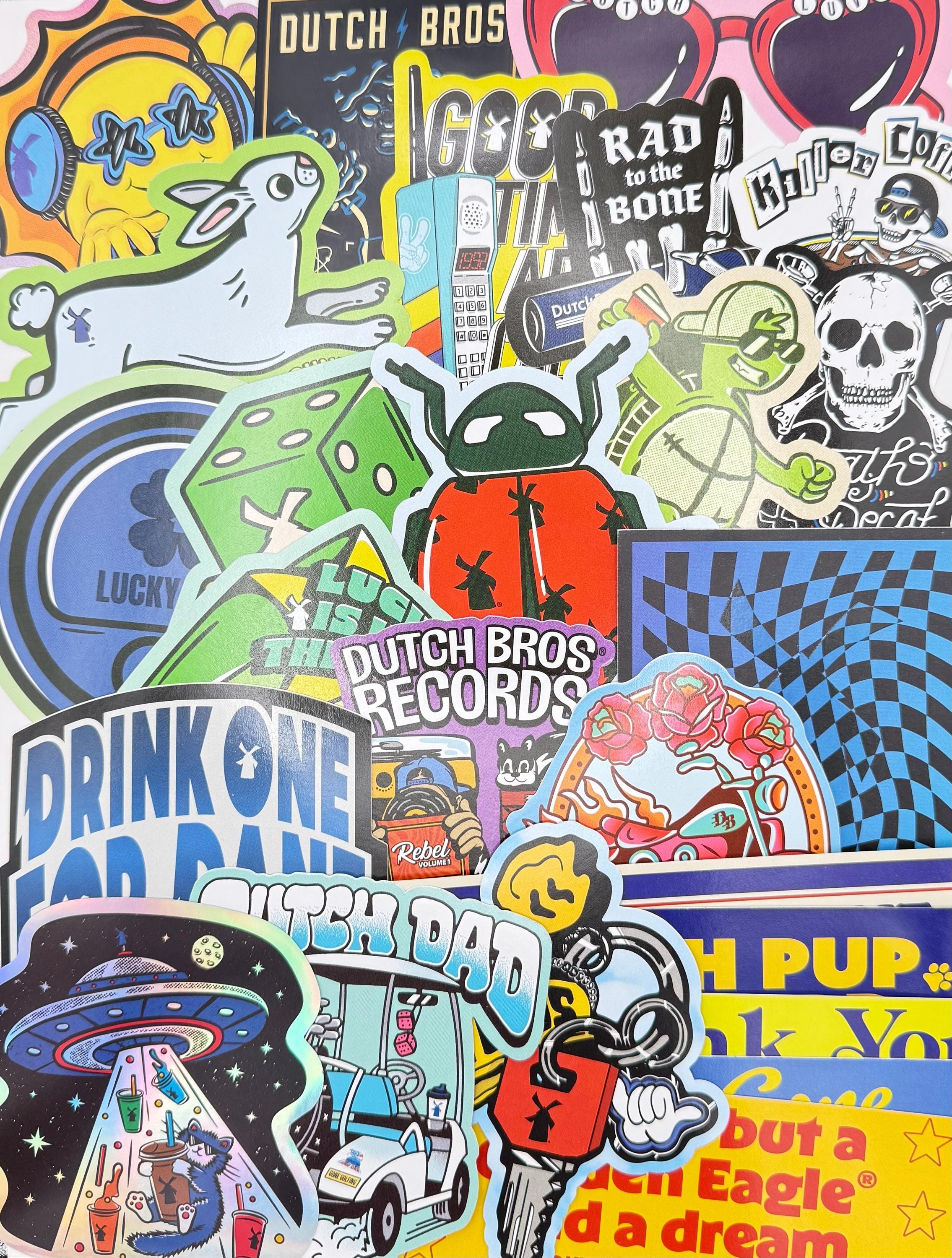 2026 Dutch Bros Stickers - Etsy