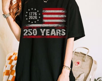 American Flag America 250 years PNG,American 1776 2026 Png, 250 Years of Freedom Png, 250th Anniversary Png, USA Patriotic Png, Trendy USA