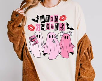 Mean Ghouls Ghost PNG, Mean Girls PNG, Mean Girls Sublimacja Plik, Mean Ghouls PNG, Mean Girls Sublimacja, Mean Ghouls Ghost, Trendy Halloween