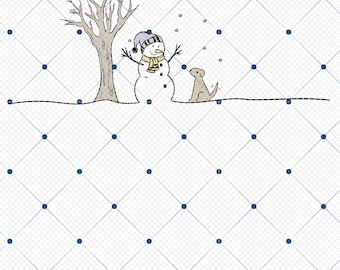 Snowman With Dog Christmas Png, Christmas Snowman Png, Christmas Dog Png, Snowman Christmas ,Snowman Dog,Christmas Gift,Trendy Christmas Png