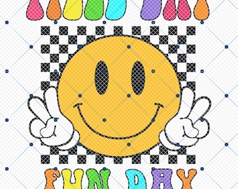 Field Day Fun Day Png, Retro Smiley Face Field Day Png, Field Day Fun In The Sun Png, Field Day Let The Games Begin Png, Field Trip Vibes
