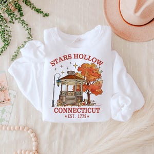 Stars Hollow Png, Gilmore Girls Shirt Designs, Stars Hollow Connecticut Png, Fall Aesthetic Png, Fall Png, Fall Design, Autumn Festival Png image 4