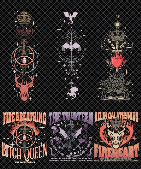 Bundle Throne Of Glass Aelin Galathynius Png, Throne Of Glass Fire Breathing Bitch Queen Png, The Thirteen Throne Of Glass Png
