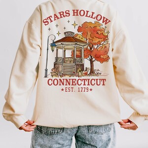Stars Hollow Png, Gilmore Girls Shirt Designs, Stars Hollow Connecticut Png, Fall Aesthetic Png, Fall Png, Fall Design, Autumn Festival Png image 2