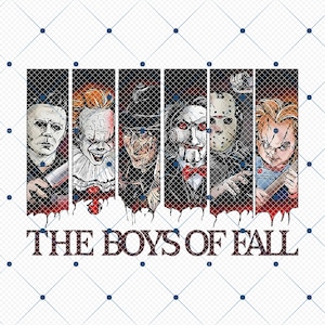 The Boys Of Fall Png, Horror Characters, Horror Friends Png, Horror Halloween, Friends Character Horror, Horror Movie Png, Trendy Halloween
