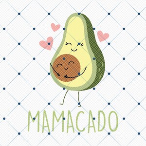 Mamacado Png, Baby Announcement Png, Family Matching Avacado Png, New Mom Gift, Pregnancy Reveal Png, Maternity Png, Cool Mom Png