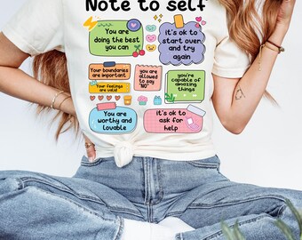 Hinweis für sich selbst Mentale Gesundheit Png, Mentale Gesundheit Png, Inspiration Png, Freundlichkeit Png, Motivationszitat, Selbstliebe Png, Notizbuch Papier Png