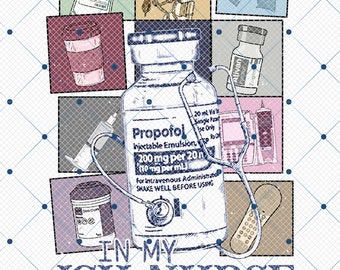 In My ICU Nurse Era Png, ICU Nurse Png, Emergency Medicine Png, Surgical Medical Png, Doctor Png, Pharmacy Tech Png, Nurses Week Gift