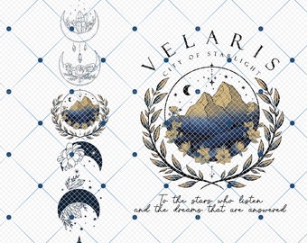 Velaris Png, Velaris City Of Starlight Png, The Night Court Png, SJM Merch Png, City of Starlight Sweater, ACOTAR Png, ACOTAR Velaris Png