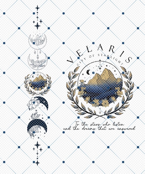 Velaris Png, Velaris City Of Starlight Png, The Night Court Png, SJM Merch Png, City of Starlight Sweater, ACOTAR Png, ACOTAR Velaris Png