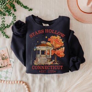 Stars Hollow Png, Gilmore Girls Shirt Designs, Stars Hollow Connecticut Png, Fall Aesthetic Png, Fall Png, Fall Design, Autumn Festival Png image 3