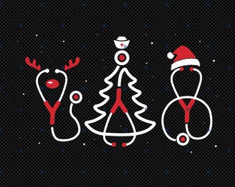 Nurse Christmas Tree Png, Nurse Christmas Png, Christmas Doctor Png, Funny Christmas Png, Christmas Tree Png, Christmas Lights Png, Xmas Png