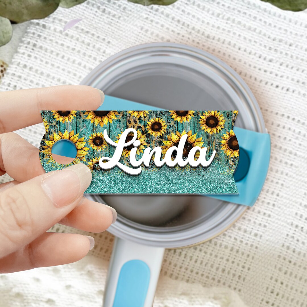 40oz Tumbler Name Plate Name Tag for Water Bottle 30oz Etsy