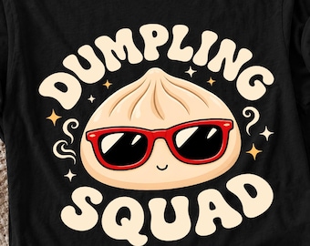 Dumpling Squad PNG, Funny Dumpling Squad Cool Sunglasses Png, Squishy Dumpling Png, Cute Giltter Kawaii Dumpling Png, Digital Download