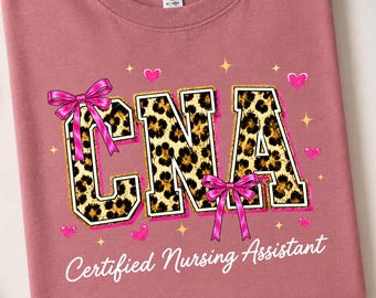 CNA PNG, Certified Nurse Assistant Png, Healthcare Worker Png, Coquette CNA Png, Nurse Life Png, Digital Download