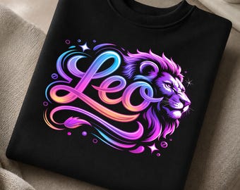 Leo Zodiac PNG, Leo Birthday Png, Birthday Queen Png, Leo Birthday Party Png, Zodiac Sign Png, Leo Astrology Digital Download