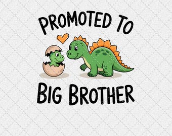 Promoted To Big Brother Png, Big Brother Announcement Digital Download