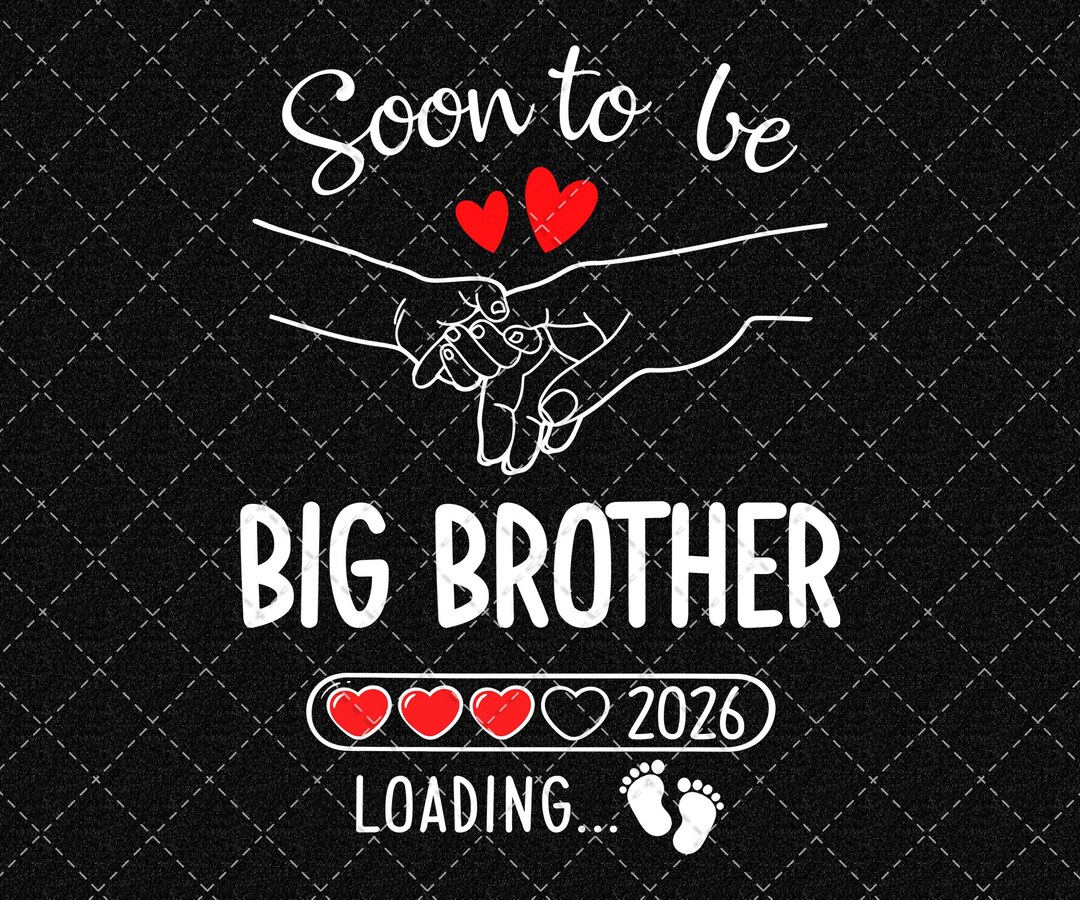 Soon to Be Big Brother 2026 Loading PNG, Prenancy Announcement Png