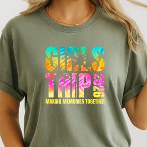 Girls Trip 2026 PNG, Birthday Trip Png, Besties Trip Png, Summer Vacation Png, Girls Trip Design Png, Making Memories Digital Download image 3