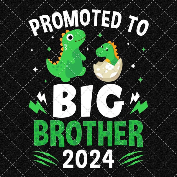 Big Brother Png, Promoted To Big Brother 2024 Png, Big Brother Png, Baby Announcement, Big brother Png Digital Download