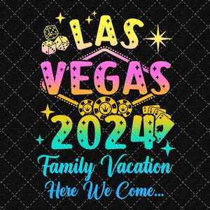 Vacaciones en Las Vegas 2024 Png, Vacaciones familiares Png, Vacaciones de verano Png, Viaje a Las Vegas Png, Viaje familiar Png Descarga digital