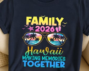 Family Vacation Hawaii 2026 PNG, Hawaii Vacation Png, Family Matching Png, Beach Summer Vacation (Digital Download)