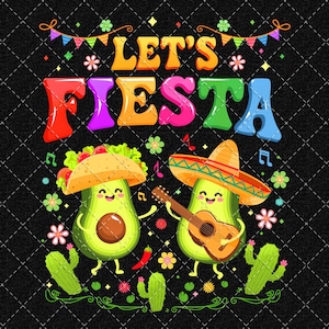 Cinco De Mayo PNG - Lustiges Mexikanische Fiesta Design (Digitaler Download)