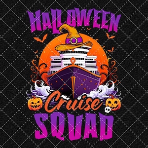 Halloween Cruise Squad Png, Cruise Ship Png, Family Cruise Vacation, Cruise Squad Png Friends Cruise, Halloween Cruise Png Digital Download
