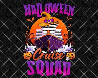 Halloween Cruise Squad Png, Cruise Ship Png, Family Cruise Vacation, Cruise Squad Png Friends Cruise, Halloween Cruise Png Digital Download