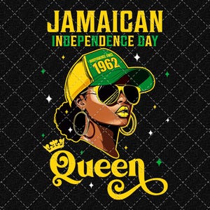 Jamaicaanse onafhankelijkheidsdag koningin png, Jamaica meisje png, Jamaica koningin png, Jamaica vakantie png digitale download
