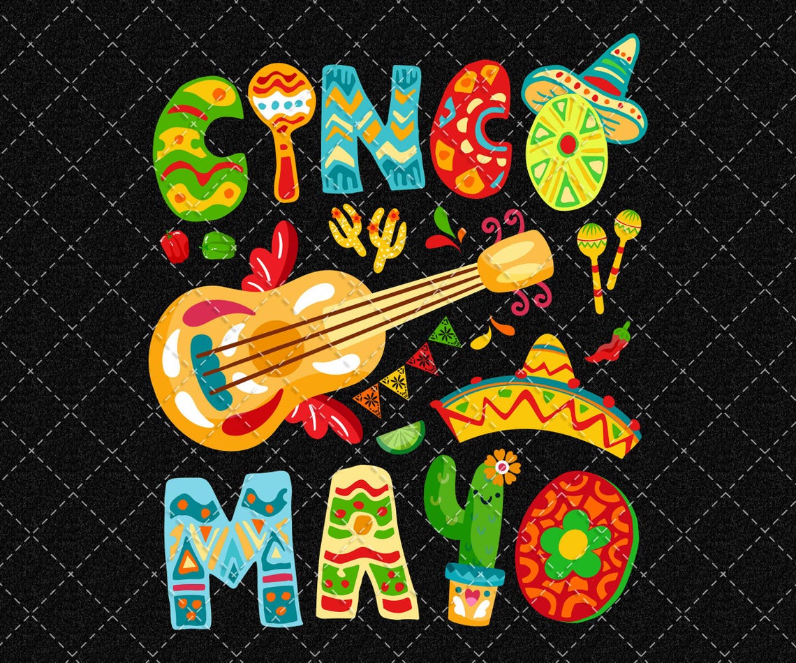 Divertente Cinco De Mayo Png, Viva Mexico Png, Festa del 5 Maggio Png, Andiamo in Fiesta Png, Fiesta Messicana Png Download Digitale immagine 1