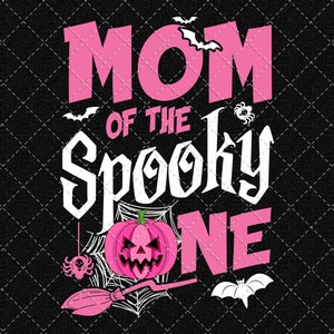 Birthday Girl Png, Mom Halloween 1st Birthday Girl Matching Family Spooky One, Birthday Family Png, Birthday 1st Png Digital Download