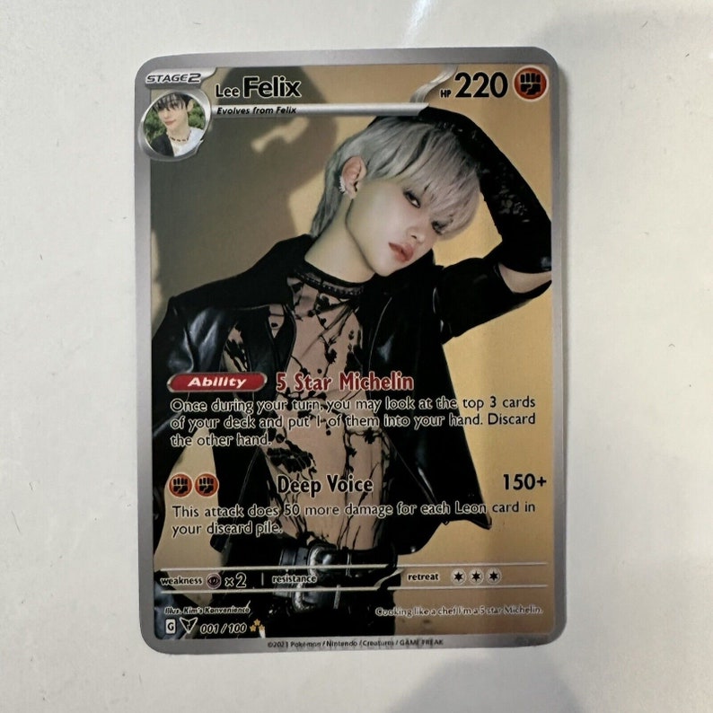 K-pop Pokémon Photocards (fan Made) - Etsy Australia